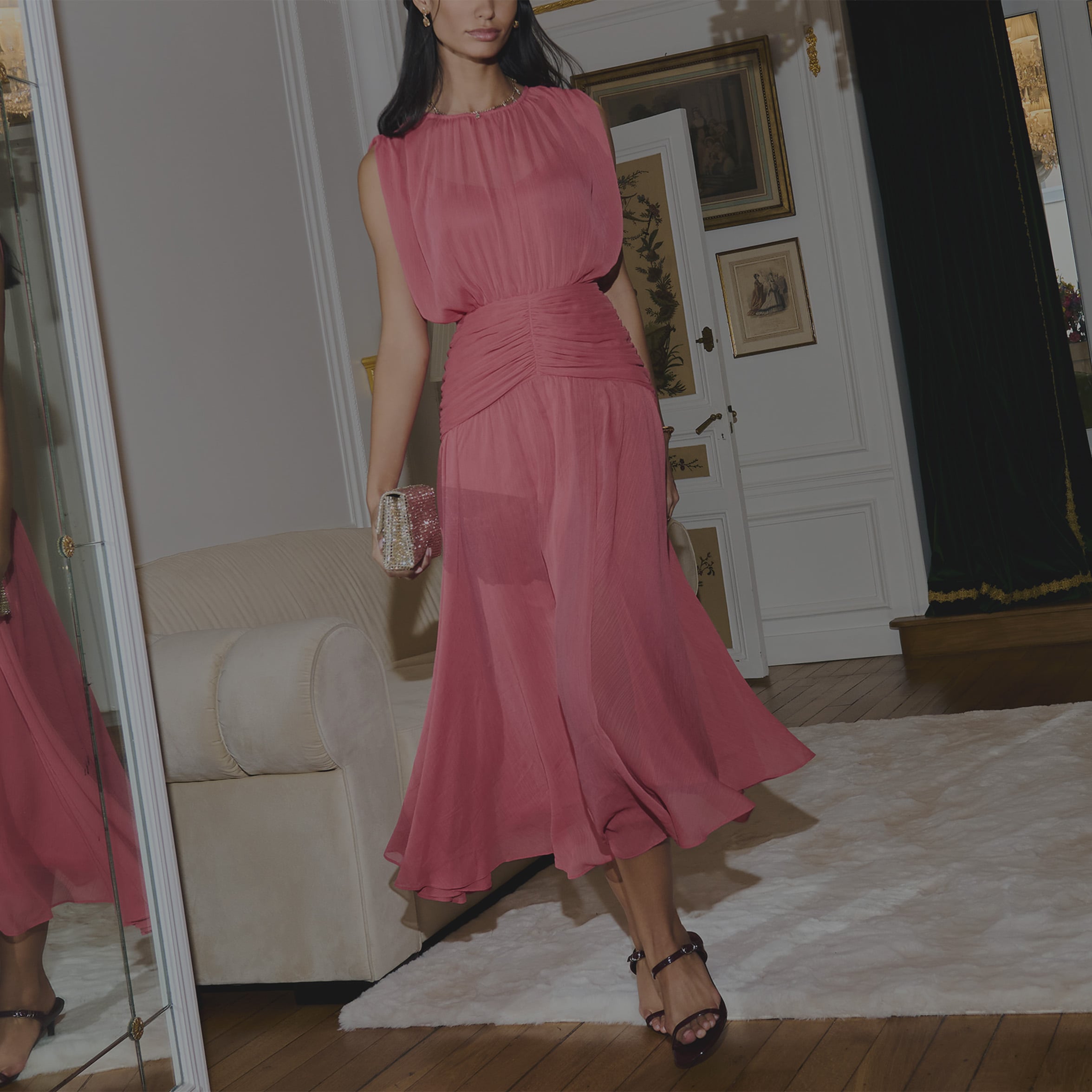 Dress to slim the waist